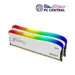 Kingston 8GB FURY Beast DDR4 RGB Special Edition RAM (White, 1 x 8GB)