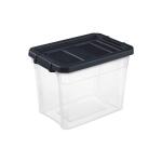 Sterilite30-Qt. Stacker Box - Ink Lid (14734K06)