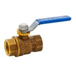 Everbilt 1/2 in. Brass FPT Full Port Threaded Ball Valve (107-403EB)