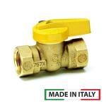 Everbilt 1/2 in. FIP x 1/2 in. FIP Lever Handle Brass Gas Ball Valve (VGV1LHB3EB)