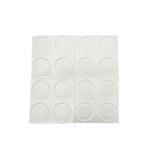 Everbilt 3/4 in. Clear Self-Adhesive Round Vinyl Bumper (16-Pack) (41-H10250)