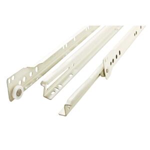 Everbilt 1 Pair 14 in. Self-Closing Bottom Mount Drawer Slide Set 1-Pair (2 Pieces) (D68814E-W-W0)