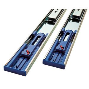 Everbilt 1 Pair 14 in. Soft-Close Full Extension Side Mount Ball Bearing Drawer Slide Set (2 Pieces) (D94214E-ZP-W0)