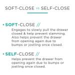 Everbilt 1 Pair 18 in. Soft-Close Full Extension Side Mount Ball Bearing Drawer Slide Set (2 Pieces) (D94218E-ZP-W0)