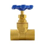 Everbilt 3/4 in. Brass C x C Compact-Pattern Gate Valve (100-454EB)