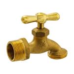 Everbilt 3/4 in. Brass MIP Hose Bibb (103-004EB)