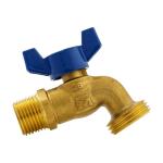 Everbilt Quarter Master 1/2 in. Forged Brass MPT and Internal Solder Hose Bibb (103-053EB)