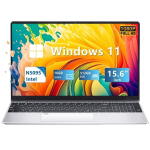 KUU 15.6" FHD Laptop, Celeron N5095, 16GB RAM, 512GB SSD, Win11 Pro