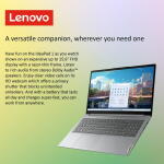 Lenovo IdeaPad 1, 15.6" FHD, Intel Dual Core, 8GB RAM, 128GB SSD + 128GB eMMC, Win11 Home