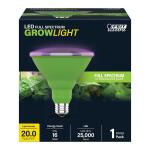 Feit Electric 16-Watt PAR38 Medium E26 Base Indoor and Outdoor Full Spectrum Plant Grow LED Light Bulb (1-Pack) (PAR38/GROW/LED/BX)