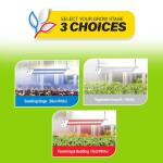 Feit Electric 24 in. White Adjustable LED 19-Watt Linkable Plant Grow Light Fixture with 3 Adjustable Spectrum (GLP24ADJS/19W/LED)