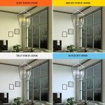 Feit Electric 40W Equivalent BA10 E12 Candelabra Dim White Filament Clear Glass Chandelier LED Light Bulb Soft White 2700K 3-Pack (CFC40927CAWFILHDRP/3)