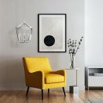 Feit Electric 60-Watt Equivalent B10 Double Spiral White Thin Filament Clear E12 Candelabra LED Light Bulb, Daylight 5000K 2-Pack (CTC60S2950WFILHDRP/2)