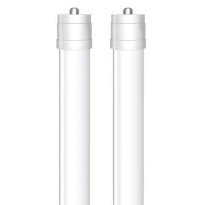 Feit Electric 40-Watt 8 ft. T8 FA8 Single Pin Type A Plug and Play Linear LED Tube Light Bulb, Cool White 4000K 2-Pack (T96/840/LED/2)