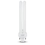 Feit Electric 26-Watt Equivalent PL CFLNI Quad Tube 4-Pin G24Q-3 Base Compact Fluorescent CFL Light Bulb, Bright White 3500K 1-Pack (BPPLD26E/35/HDRP)