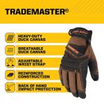 FIRM GRIP Trade Master Medium Tan Duck Canvas Glove(55276-12)