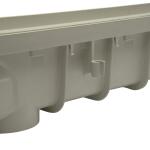 NDS Pro Series 5 in. x 40 in. Channel Drain Kit with Metal Grate (864GMTL)