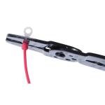 Gardner Bender 22-16 AWG 4-6 Stud Ring Terminal, Vinyl Red (10-Pack) (15-101 )