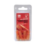 Gardner Bender 22-18 AWG 0.156 in. Tab Butt Splice 5 Male 5 Female, Red (10-Pack) - 20-161P