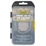 General Tools Brass Grommet Fastening Kit with Case, Includes (6) 3/8 in. and (6) 1/2 in. Grommets