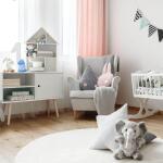 Globe Electric 6.60 in. Rechargeable Tommy Dinosaur Multi-Color Changing Integrated LED Silicone Touch Activated Night Light Lamp (13099)