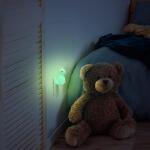 Globe Electric 0.5 Watts Tommy Dino Integrated LED Night Light Bulb Color Changing 1-Pack (13893)