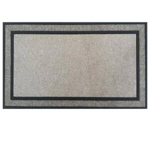 StyleWell Racetrack Gray 18 in. x 30 in. Indoor/Outdoor Rubber Backed Door Mat (VTH141103-20)