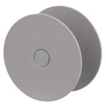 Prime-Line Door Hole Cover Plate, 2-5/8 in. Diameter, Finished in Gray Primer (U 9515)
