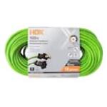 HDX 100 ft. 16/2 Light Duty Indoor/Outdoor Extension Cord, Green (HW162100HLG)