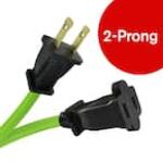 HDX 100 ft. 16/2 Light Duty Indoor/Outdoor Extension Cord, Green (HW162100HLG)