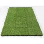 TrafficMaster Turf Squares 1 ft. x 1 ft. Artificial Grass Interlocking Tiles (9-Pack) (48219)