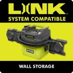 RYOBI ONE+ 18V Cordless 1 Gal. Wet/Dry Vacuum (Tool Only) (PCL733B)