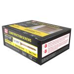 Grip-Rite #8 x 1-5/8 in. Star Drive Dual Flat Head Coarse Thread Construction Screws 1 lb. Box (158GCS1)