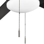 Hampton Bay 52 in. Corwin Indoor/Outdoor Matte Black LED Ceiling Fan with Light Kit (56051)