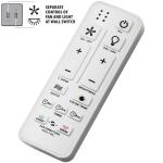 Hampton Bay Fernbrooke 52 in. Indoor/Outdoor Brown Oak Ceiling Fan with Adjustable White Integrated LED and Remote Control (59065)