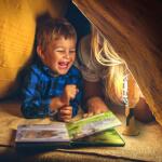 HANDY BRITE Ultra-Bright LED 8.35 in. Yellow Cordless Work Light Lamp (HB-MC4)