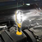 HANDY BRITE Ultra-Bright LED 8.35 in. Yellow Cordless Work Light Lamp (HB-MC4)