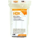 HDX 9 ft. x 12 ft. Clear Plastic Drop Cloth (DCHD-2)