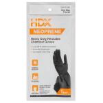 HDX Black Neoprene Long Cuff Gloves (One Size Fits All) (HDXGRFB1)