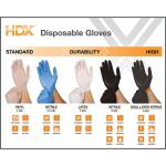 HDX 100-Count Disposable Latex Gloves (SZM-432202)