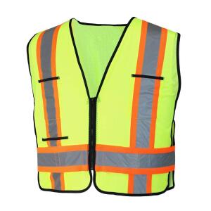 HDX Hi Visibility 2-Tone Class 2 Reflective Safety Vest (HDX46610-OVPD8)