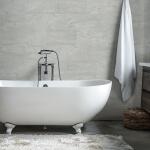 MSI Hillside Gray 12 in. x 24 in. Matte Porcelain Stone Look Floor and Wall Tile (16 sq. ft./Case) (NHDHILSIGRY1224)