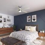 Hunter Mansilla 52 in. Indoor Brushed Nickel Standard Ceiling Fan with Soft White Integrated LED Light Kit (52752)