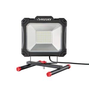Husky 12000 Lumens/6000 Lumens Portable LED Work Light (HD12000DIM)
