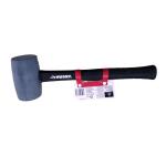 Husky 24 oz. Gray Rubber Mallet with 14 in. Fiberglass Handle (RMG-24F-HUSKY)