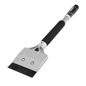 Husky 4 in. Heavy-Duty Floor Paint Scraper with Soft Grip Handle (17PT0102)