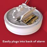 Kidde Quick Connect Wiring Adapter for Hardwired Smoke and Combination Detectors - White