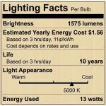 EcoSmart 100-Watt Equivalent A19 Non-Dimmable LED Light Bulb Daylight 4-Pack (A7A19A100WUL03)