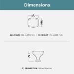 Liberty Beveled 1-1/4 in. (31 mm) Classic Satin Nickel Cabinet Knob (P38483C-SN-CP0)