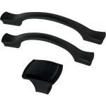 Liberty Step Edge 1-1/4 in. (32 mm) Classic Matte Black Cabinet Knob (P38493C-FB-CP0)